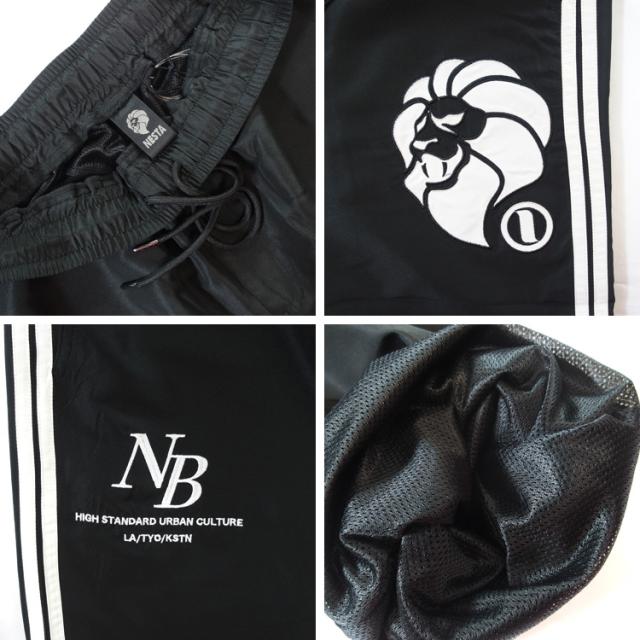 ネスタブランド セットアップ NESTA BRAND 撥水 ドロップショルダー スタンドジャケット＆ワイド イージーパンツ セットアップ(nesta brand ジャージネスタ 243NB16031803B)_8