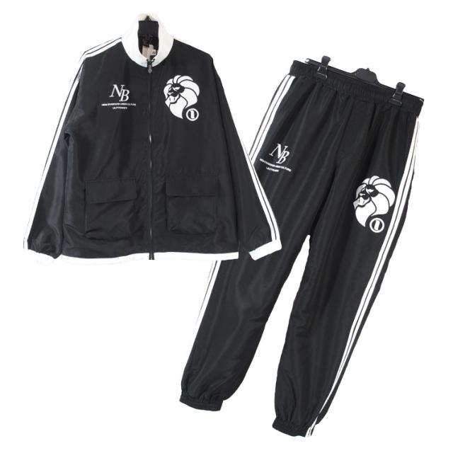 ネスタブランド セットアップ NESTA BRAND 撥水 ドロップショルダー スタンドジャケット＆ワイド イージーパンツ セットアップ(nesta brand ジャージネスタ 243NB16031803B)_9