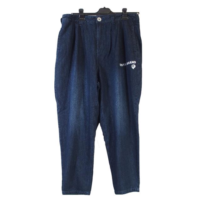 ネスタブランド デニムパンツ NESTA BRAND ライトオンス ワイド テーパード ジーンズ メンズ 大きいサイズ ボトムス [243NB1802B]_10