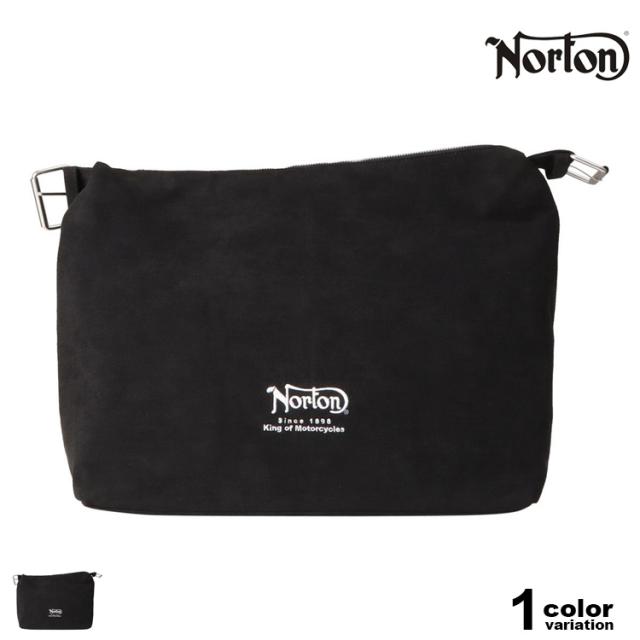 NORTON ノートン トートバッグ ポリスウェード ビッグトートバッグ ショルダーバッグ スウェード 鞄 メンズ バイカー アメカジ [252N8506B]