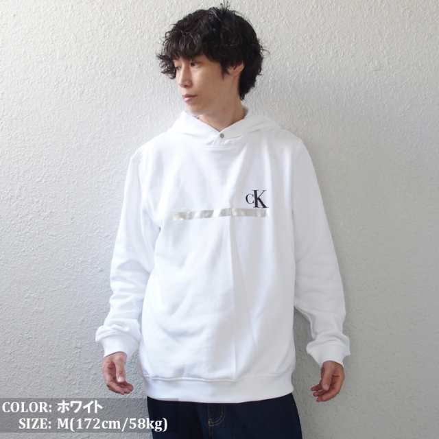 カルバンクライン プルオーバー パーカー Calvin Klein GRAPHIC FLEECE 裏起毛 メンズ レディース (calvin  klein トップス 40KC404) ｜au PAY マーケット