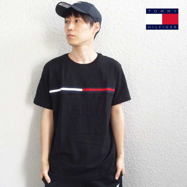 Tommy Hilfiger トミーヒルフィガー Tシャツ Usモデル 78c8797 Tino S S Tee コットン Tシャツ 大きいサイズ 黒 ブラック メンズ 男性 の通販はau Pay マーケット Hiphop Dope