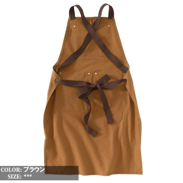 カーハート ダック エプロン ツールエプロン Carhartt FIRM DUCK APRON 作業着 整備 日曜大工 DIY アウトドア メンズ レディース USモデル ブラック ブラウン AM6667_6