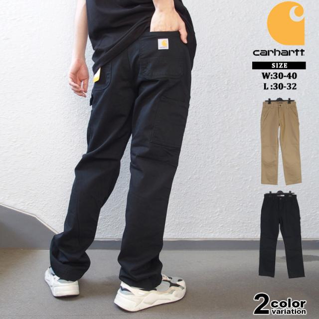 カーハート ペインターパンツ ウォッシュド ツイル ユーティリティ Carhartt TWILL UTILITY WORK PANT ワークパンツ 定番 綿 9.25オンス ボトムス 作業着 作業服 USAモデル  [B324]