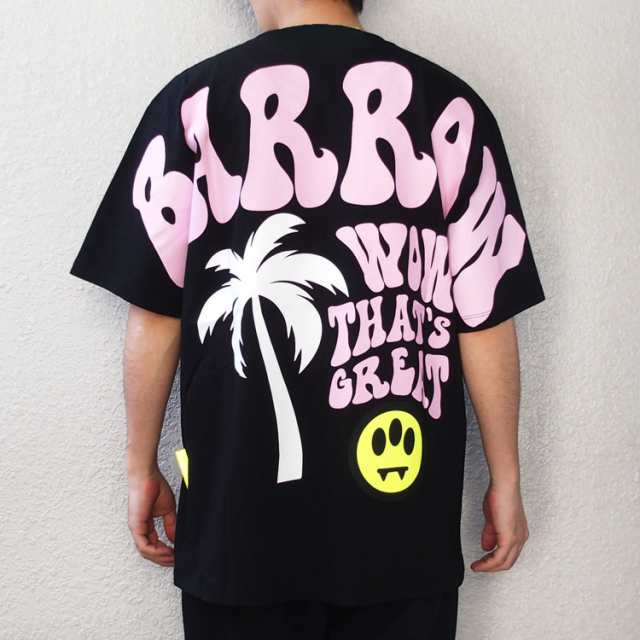 BARROW バロー バロウ Tシャツ 半袖 JERSEY T-SHIRT UNISEX [34048] ( メンズ 男性 レディース 女性  ユニセックス 男女兼用 スマイル ビの通販はau PAY マーケット - HIPHOP DOPE | au PAY マーケット－通販サイト