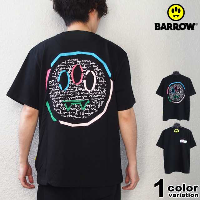 新品☆BARROW（バロウ）メンズ Tシャツ graphic print tee