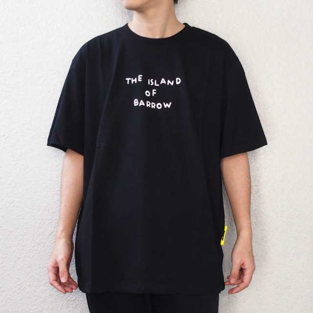 Tシャツ/カットソー(半袖/袖なし)新品☆BARROW（バロウ）メンズ Tシャツ graphic print tee