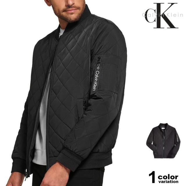 カルバンクライン フライトジャケット   キルティング ナイロン ブルゾン ジャケット Quilted Flight Jacket USモデル 大きいサイズ メンズ CM008986