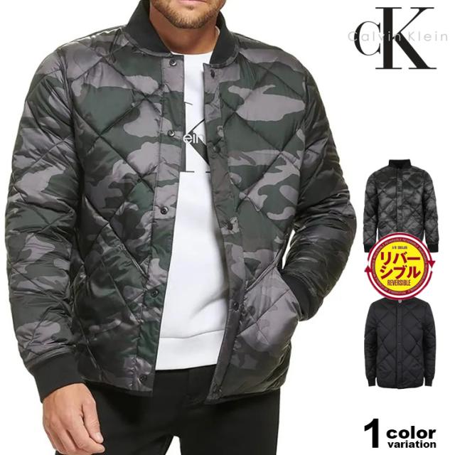 カルバンクライン パファージャケット   Reversible Diamond Quilted Jacket 中綿ジャケット  大きいサイズ メンズ アウター CM251940