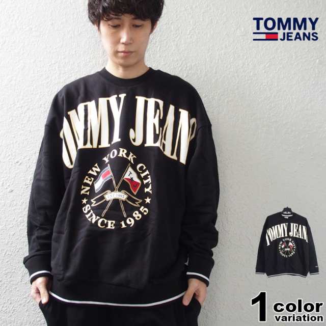 TOMMY JEANS トミージーンズ トレーナー スウェット クルーネック