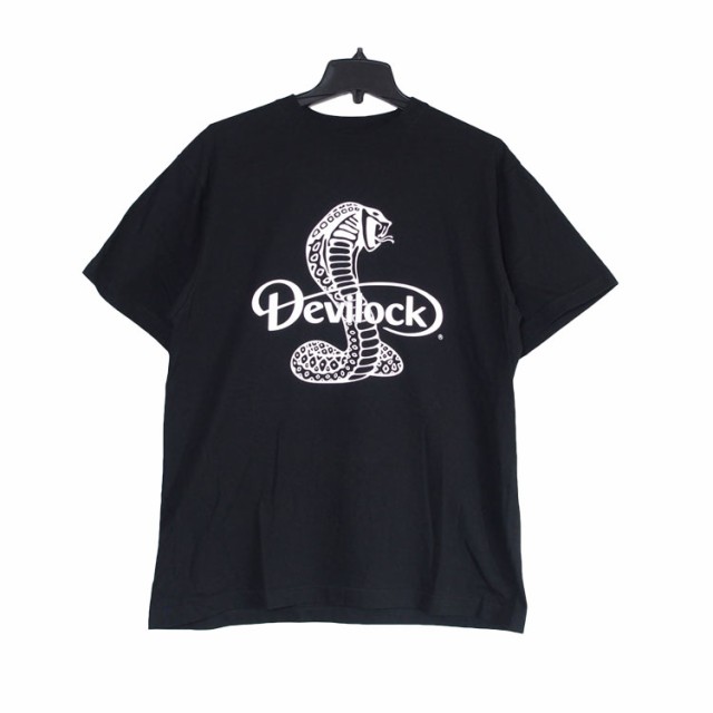 デビロック Tシャツ 半袖 メンズ レディース DEVILOCK COBRA LOGO TEE