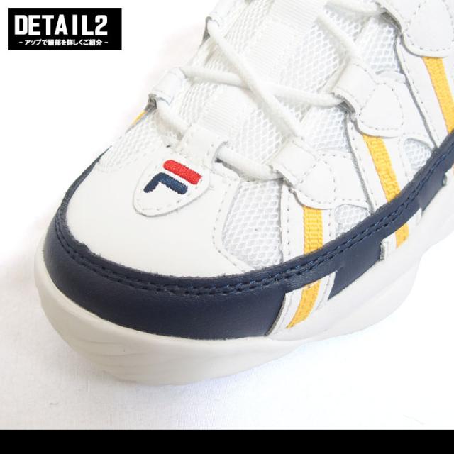 FILA SPAGHETTI LOW フィラ スニーカー メンズ スパゲティー ホワイト ブラック バッシュ [F0387]
