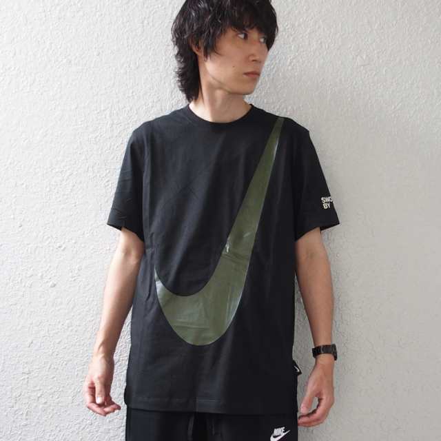 送料無料 KITH NIKE BIG SWOOSH TEE GREY M