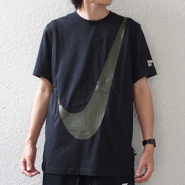 ナイキ Tシャツ 半袖 メンズ ブラック NSW BIG スウッシュ ...