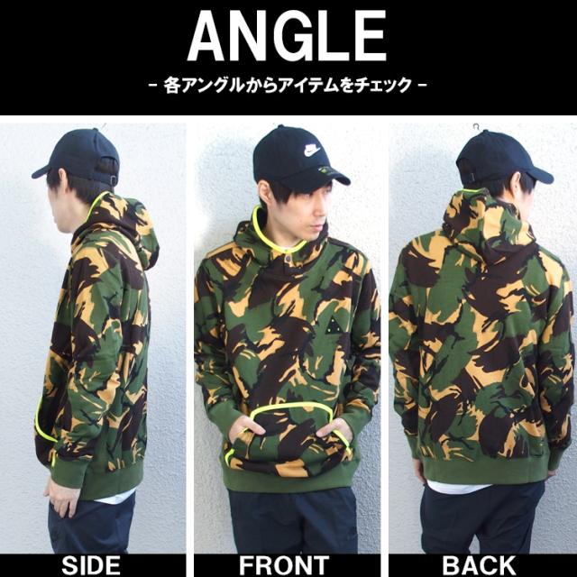 HUF ハフ パーカー プルオーバー SUMMIT FRENCH TERRY P/O HOODIE メンズ 迷彩 大きいサイズ FL00065_3