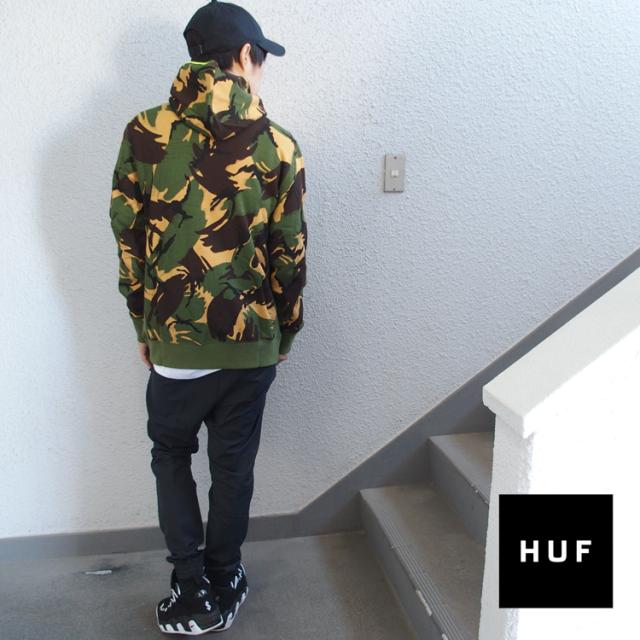 HUF ハフ パーカー プルオーバー SUMMIT FRENCH TERRY P/O HOODIE メンズ 迷彩 大きいサイズ FL00065_11
