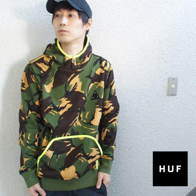 HUF ハフ パーカー プルオーバー SUMMIT FRENCH TERRY P/O HOODIE メンズ 迷彩 大きいサイズ FL00065_12