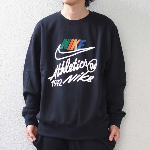 ナイキ クルーネック スウェット トレーナー NIKE クラブ BB フューチュラ L/S クルー メンズ レディース FZ0813-010