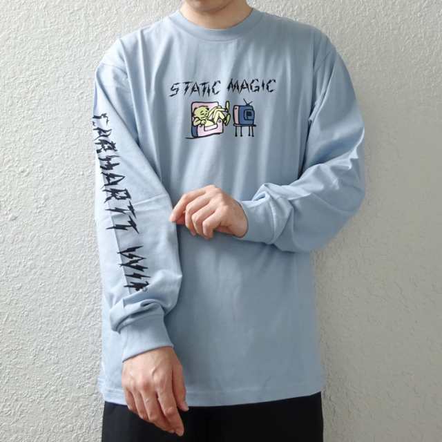 Carhartt WIP ロンT 長袖 Tシャツ L/S STATIC MAGIC T-SHIRT EUモデル