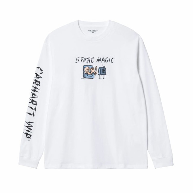 Carhartt WIP ロンT 長袖 Tシャツ L/S STATIC MAGIC T-SHIRT EUモデル