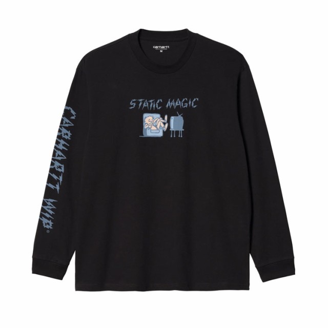 Carhartt WIP ロンT 長袖 Tシャツ L/S STATIC MAGIC T-SHIRT EUモデル