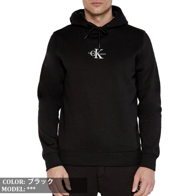 カルバンクライン パーカー プルオーバー Calvin Klein Jeans MONOLOGO HOODIE USモデル ジャケット アウター 大きいサイズ メンズ J30J325629_1