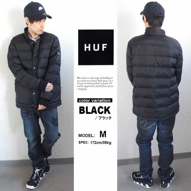 HUF ハフ ジャケット 中綿 ジャケット TUNDRA JACKET メンズ 大きい ...