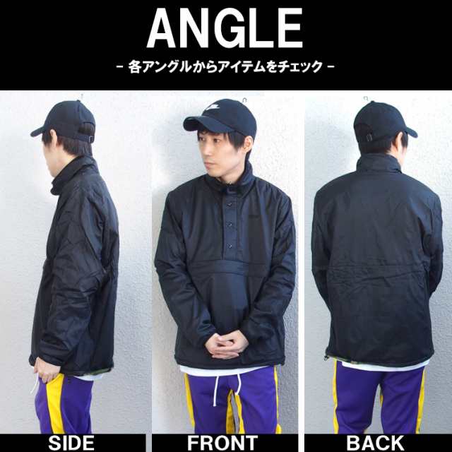 HUF ハフ ジャケット アノラックジャケット KUMO REVERSIBLE 1/4 ZIP JACKET メンズ 大きいサイズ  JK00087｜au PAY マーケット