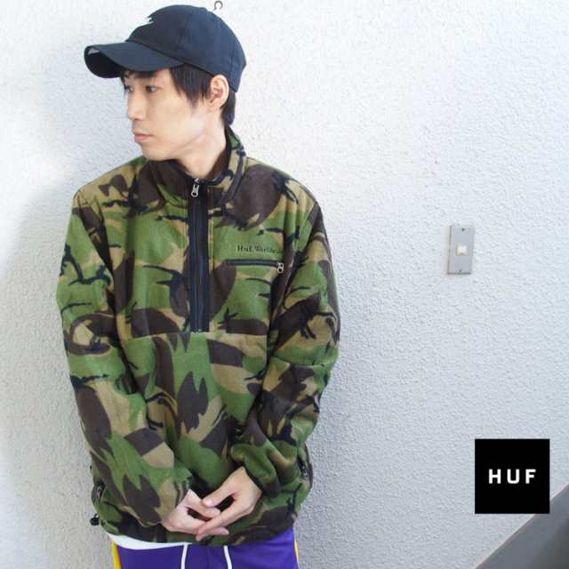 HUF ハフ ジャケット アノラックジャケット KUMO REVERSIBLE 1/4 ZIP