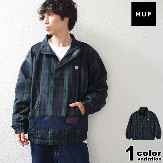 ハフ HUF トラックジャケット メンズ ハーフジップ ジャケット