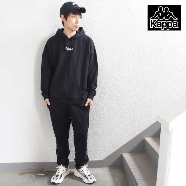 カッパ Kappa パーカー プルオーバー BIG LOGO SWEAT HOODIE ビッグ