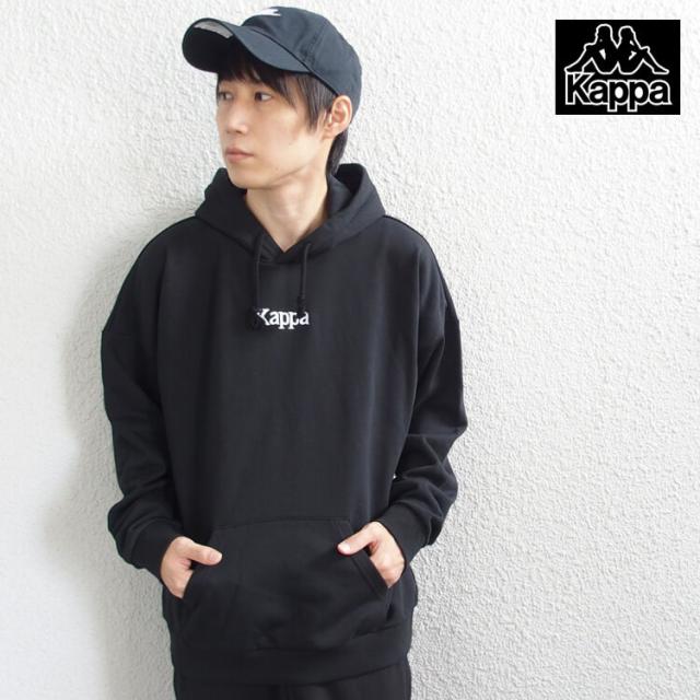 カッパ Kappa パーカー プルオーバー BIG LOGO SWEAT HOODIE ビッグ