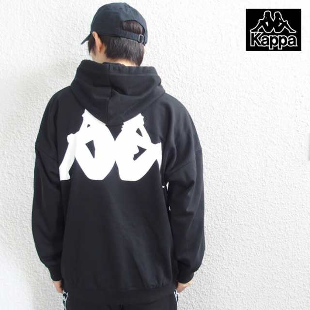 カッパ Kappa パーカー プルオーバー BIG LOGO SWEAT HOODIE ビッグ