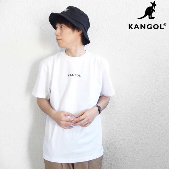 KANGOL カンゴール 90s Tシャツ 白 刺繍 ボックスロゴ - Tシャツ