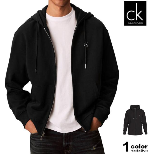 カルバンクライン パーカー ジップアップ Calvin Klein Jeans Zip Up Hoodie USモデル ジャケット アウター 大きいサイズ メンズ LV04RD240G