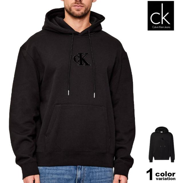 カルバンクライン パーカー プルオーバー Calvin Klein Jeans 350GSM Fleece Gift Giving Hoodie USモデル ジャケット アウター 大きいサイズ メンズ LV04RD250G