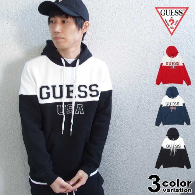 GUESS パーカー レディース