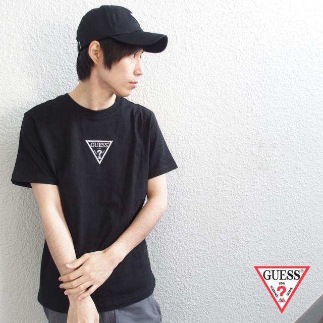 guess logo tee