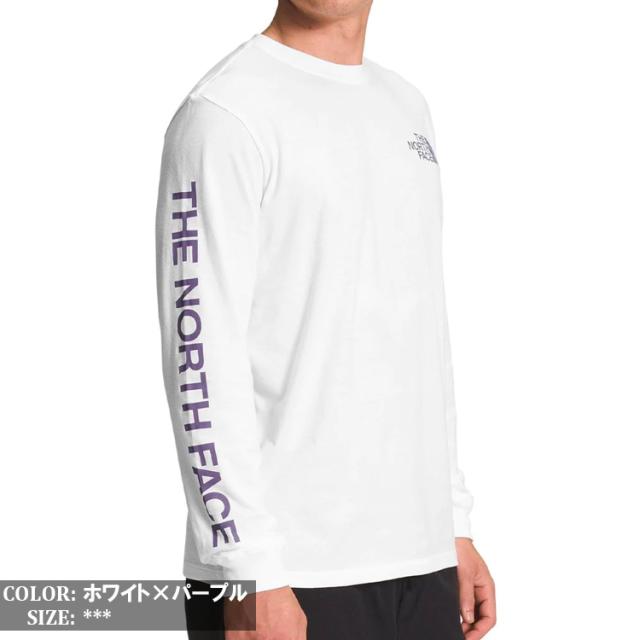 ザ ノースフェイス Tシャツ 長袖 ロンT THE NORTH FACE M L/S TNF SLEEVE HIT TEE 袖ロゴ ブランドロゴ ブラック 黒 大きいサイズ NF01811P USライン_2