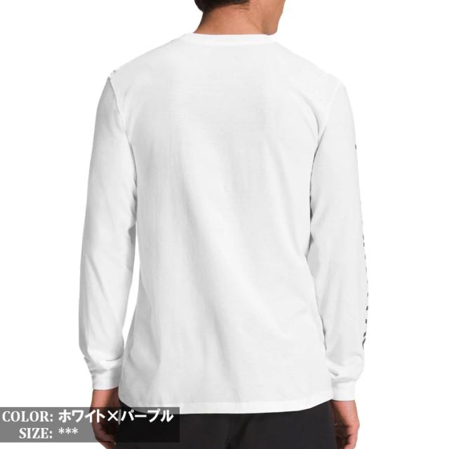 ザ ノースフェイス Tシャツ 長袖 ロンT THE NORTH FACE M L/S TNF SLEEVE HIT TEE 袖ロゴ ブランドロゴ ブラック 黒 大きいサイズ NF01811P USライン_3