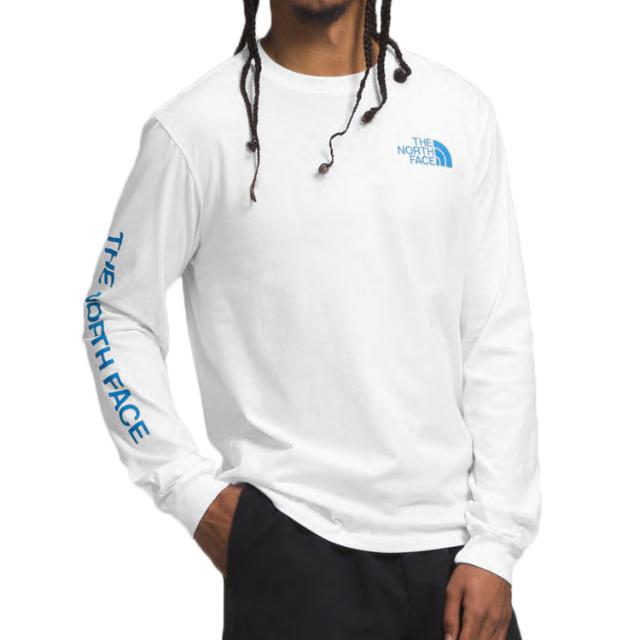 ザ ノースフェイス Tシャツ 長袖 ロンT THE NORTH FACE M L/S TNF SLEEVE HIT TEE 袖ロゴ ブランドロゴ ブラック 黒 大きいサイズ NF01811P USライン_7