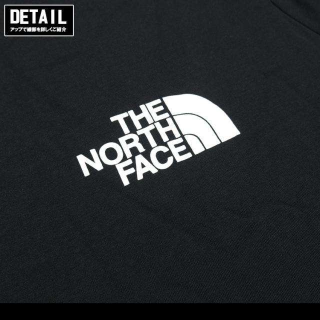 ザ ノースフェイス Tシャツ 長袖 ロンT THE NORTH FACE M L/S TNF SLEEVE HIT TEE 袖ロゴ ブランドロゴ ブラック 黒 大きいサイズ NF01811P USライン_12
