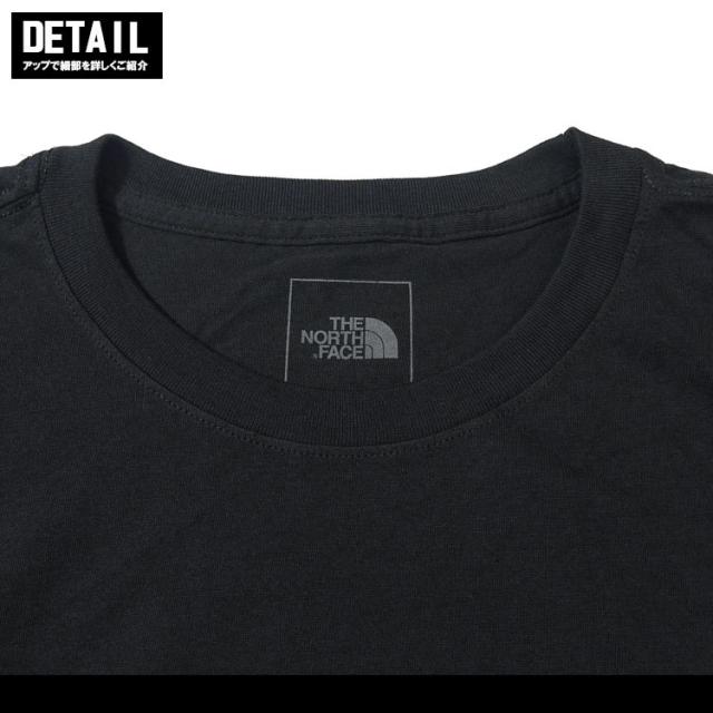 ザ ノースフェイス Tシャツ 長袖 ロンT THE NORTH FACE M L/S TNF SLEEVE HIT TEE 袖ロゴ ブランドロゴ ブラック 黒 大きいサイズ NF01811P USライン_15