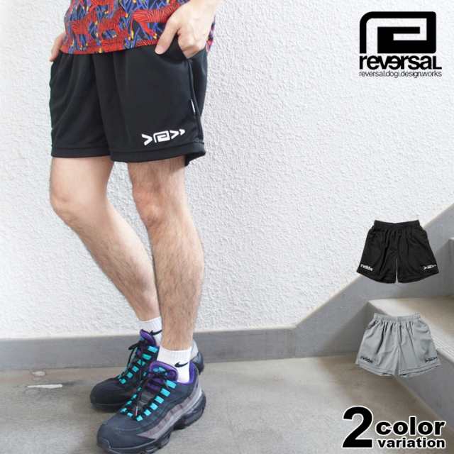 リバーサル ショートパンツ reversal URBAN JERSEY SHORTS (reversal ショーツ ジャージ メンズ パンツ RV20SS607 トレーニング 速乾 格|au PAY マーケット