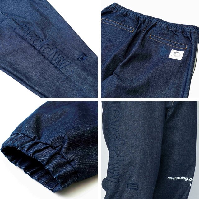 リバーサル デニムパンツ reversal LIGHT OZ KUNG FU DENIM PANTS