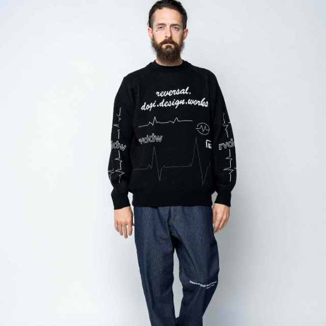 リバーサル デニムパンツ reversal LIGHT OZ KUNG FU DENIM PANTS