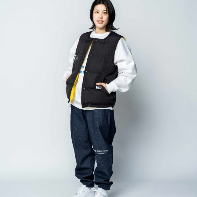 リバーサル デニムパンツ reversal LIGHT OZ KUNG FU DENIM PANTS