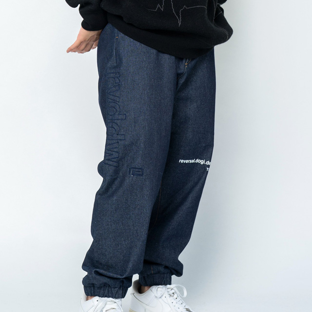 リバーサル デニムパンツ reversal LIGHT OZ KUNG FU DENIM PANTS ジーンズ ワンウォッシュ ライトオンス イージーパンツ 格闘技 スポーツ [rv25aw406] リバーサル デニムパンツ reversal LIGHT OZ KUNG FU DENIM PANTS