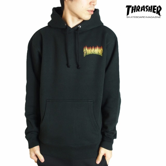 THRASHER スラッシャー プルオーバー パーカー スウェット FLAME