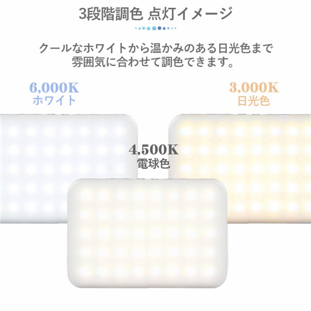 LEDランタン USB充電式 モバイルバッテリー機能 1200ルーメン 16000mAh 3段調色 4段調光｜au PAY マーケット